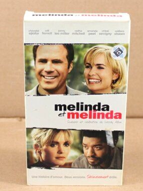 Melinda Et Melinda/ Melinda And Melinda (VHS)(French) Tested Will Ferell